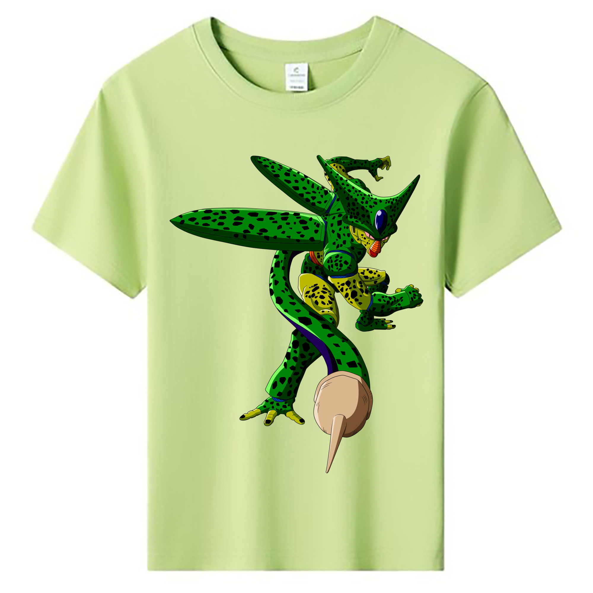 （画像用） ドラゴンボール セル DRAGON BALL Cell 綿100％キッズTシャツ（フロントプリント）